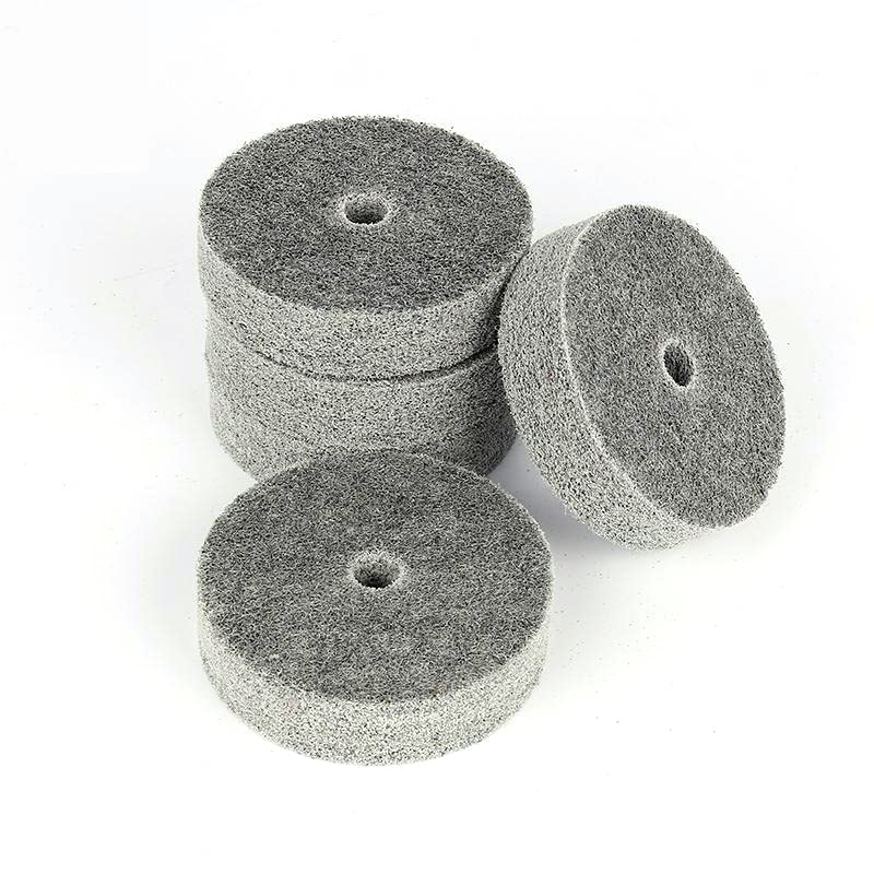 5PCS Nylon Fiber Polishing Buffing Buffer Wheels Pad Abrasive Tool Grinding Disc Wheel Replacement for Grinder Buffing Machine 3 Inch