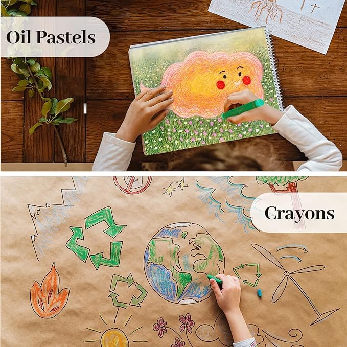 Image of Deluxe Drawing and Painting Art Set Crayon Color Set for Kids | Case Art & Craft Supplies | Great return Gift (Modern, 208)