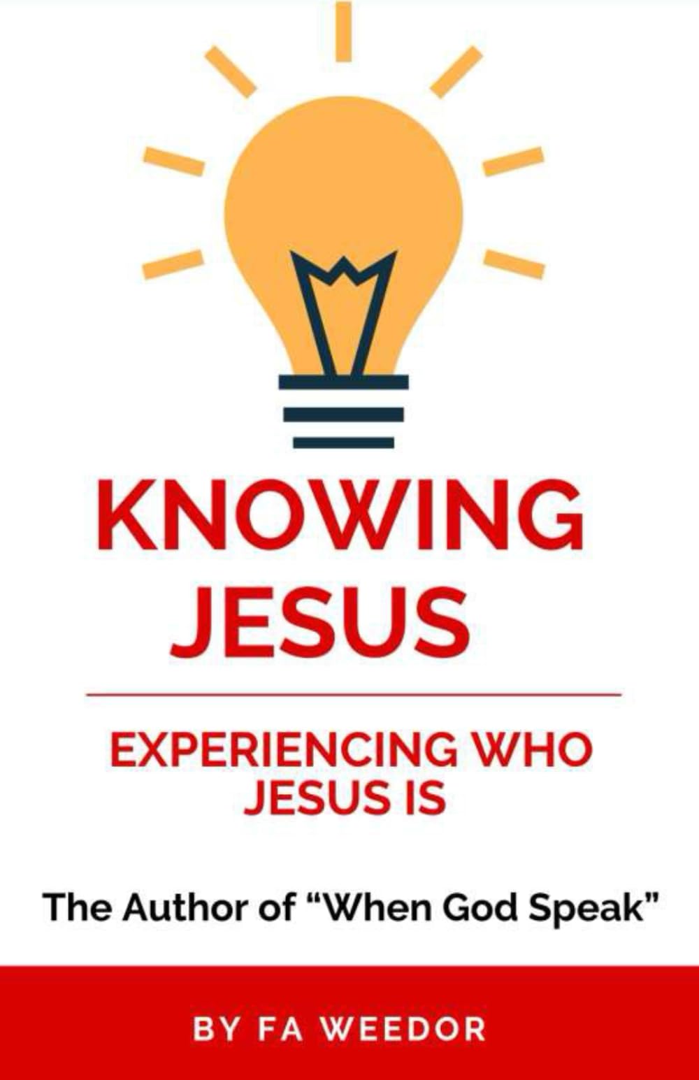 KNOWING JESUS: EXperiencing Who Jesus Is