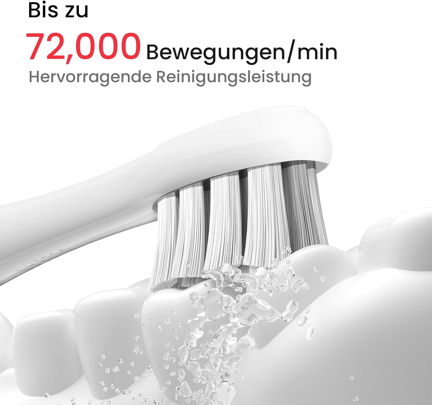 Oclean X Lite 5 Brushing Modes