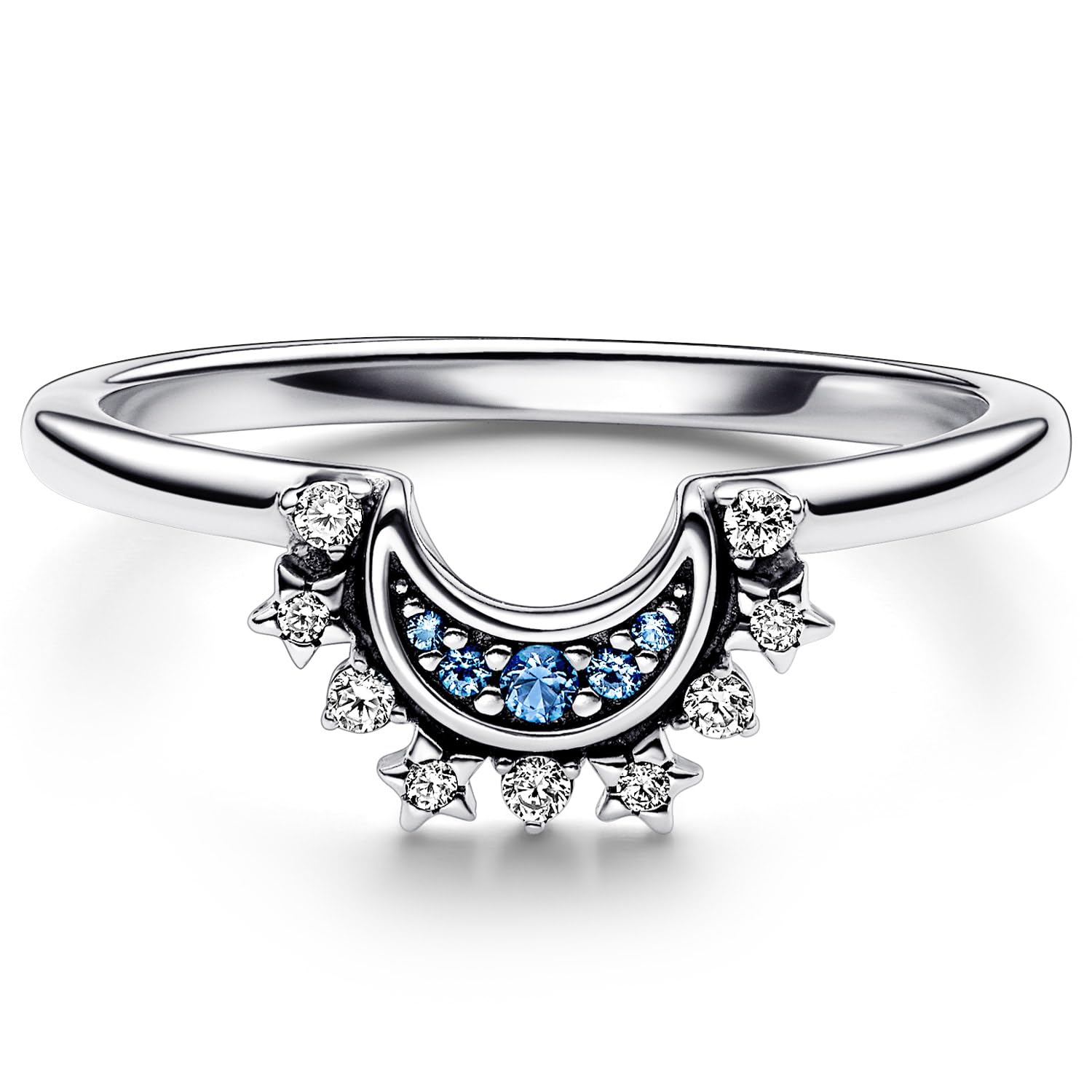 PANDORA Himmlisch Funkelnd Sonne und Mond 15855 Ring-Set