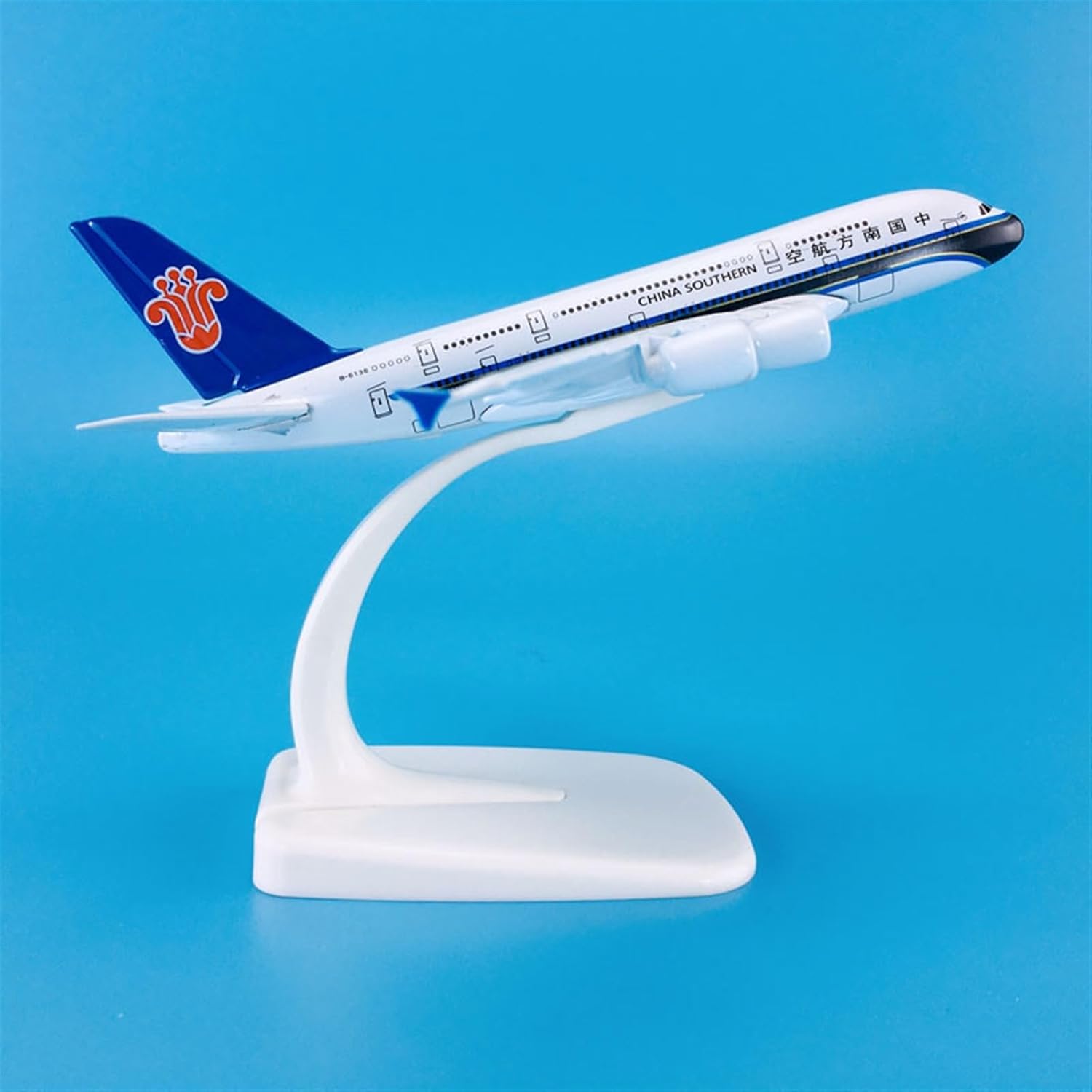 Miniature Scale 1 500 for Airbus A380 Airplane Model China Southern Aircraft Alloy Finished Flying Toy Game Kits