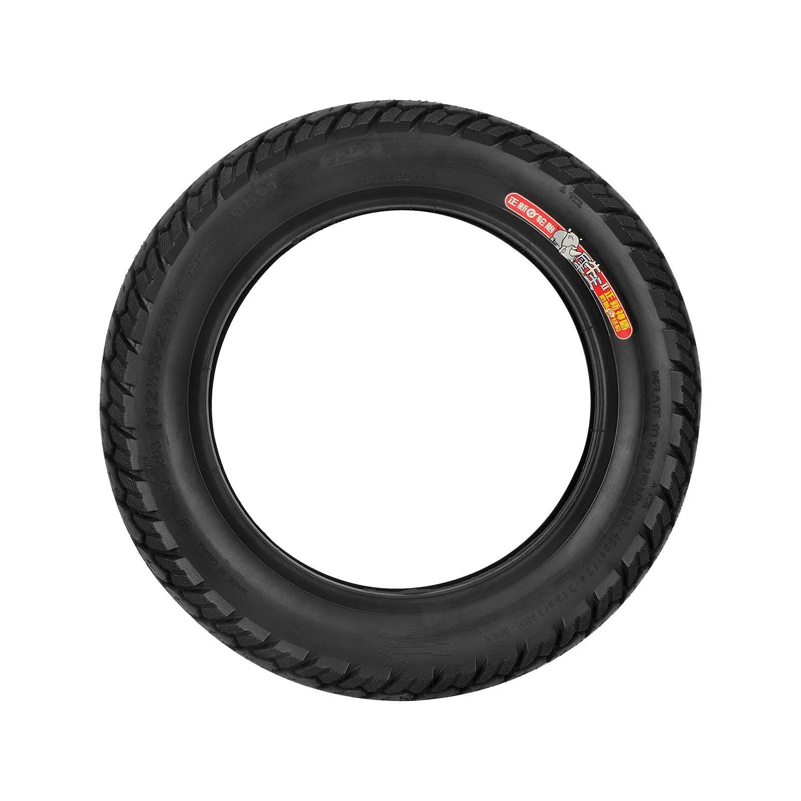 TREFAN Pneumatici per bicicletta elettrica da 12 pollici, pneumatici per carrozzina 62-203 (121/2*21/4), pneumatici esterni, 62-203, adatti per biciclette elettriche da 12 pollici, passeggino,