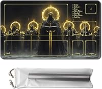 Vista 39 de MTG - Tapete de juego de 24 x 14 pulgadas, bolsas de almacenamiento con parte trasera antideslizante, ideal para entusiastas