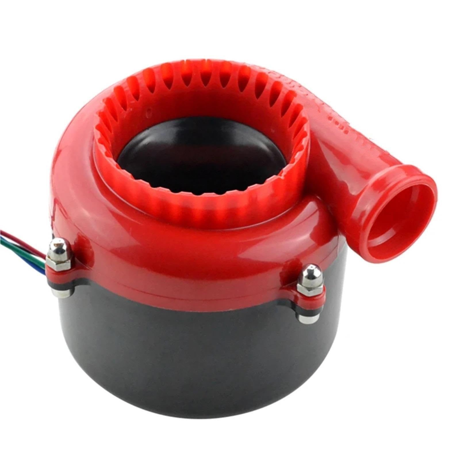 turbocharger zestaw Universal Car Fake Dump Electronic Turbo Blow Off Hooter Valve Dźwięk analogowy BOV Elektroniczny zawór nadmiarowy Czerwony