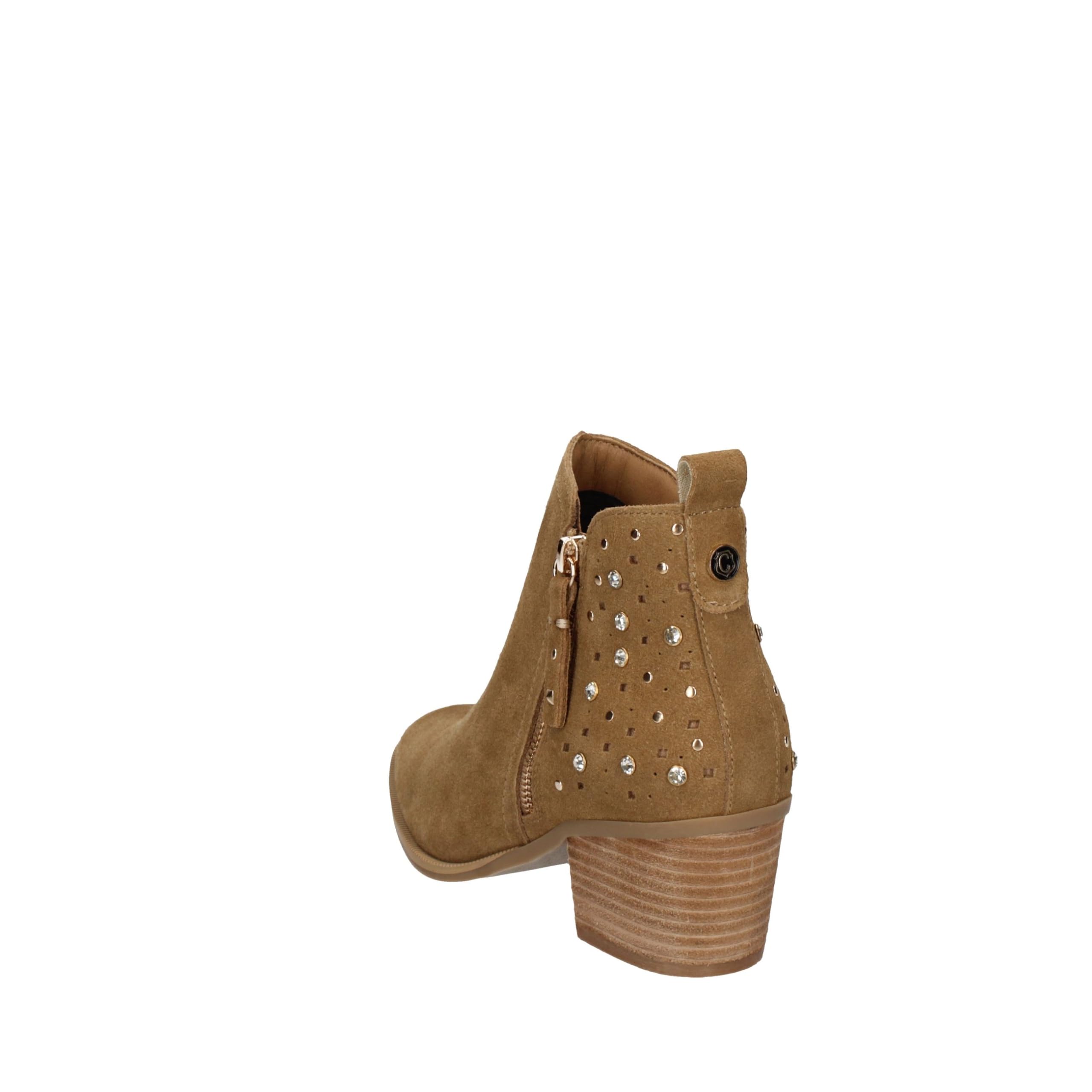 Carmela - Botas Camperas Mujer Camel - Calzado Cómodo y Versátil - Moda casual - Modelo 16315102 (Talla 36)
