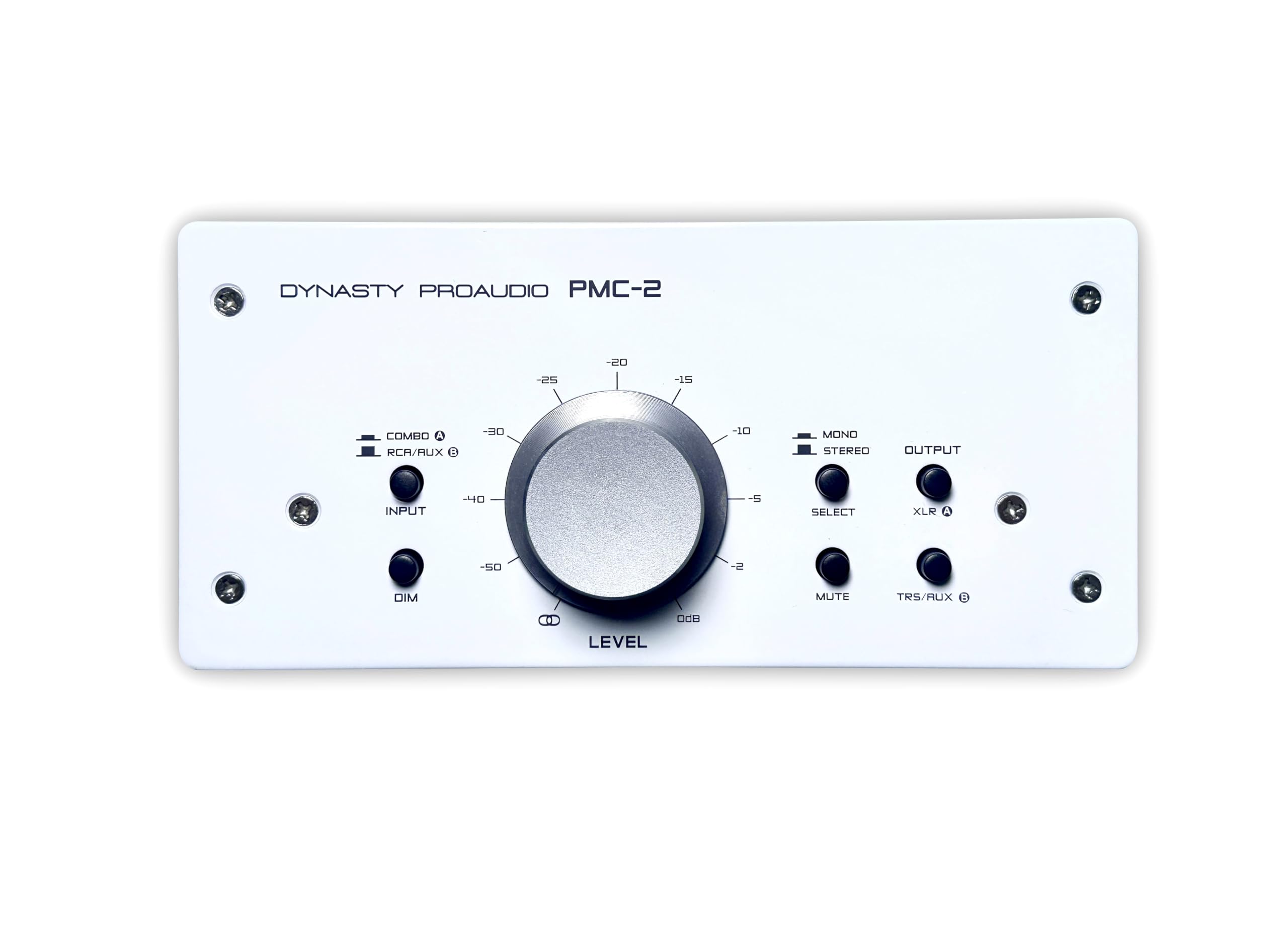 DYNASTY PROAUDIO PMC-2 Contrôleur de volume passif pour moniteur de studio 2 x 2