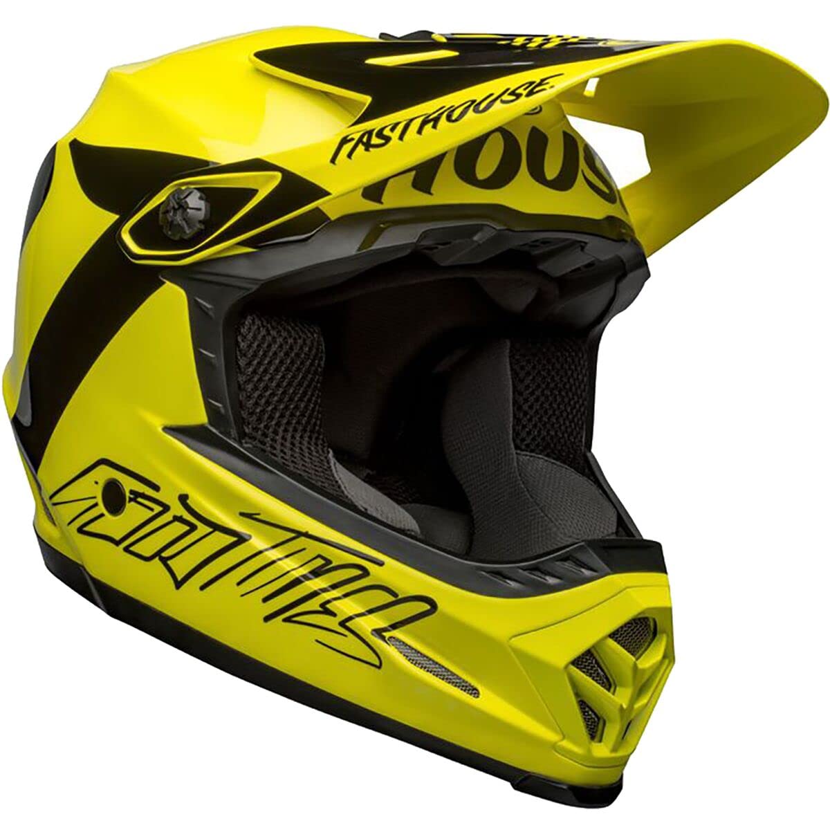 BELL Casco Full-9 Fusion Uomo,Fasthouse Newhall Gloss Hi-Viz/Black,S