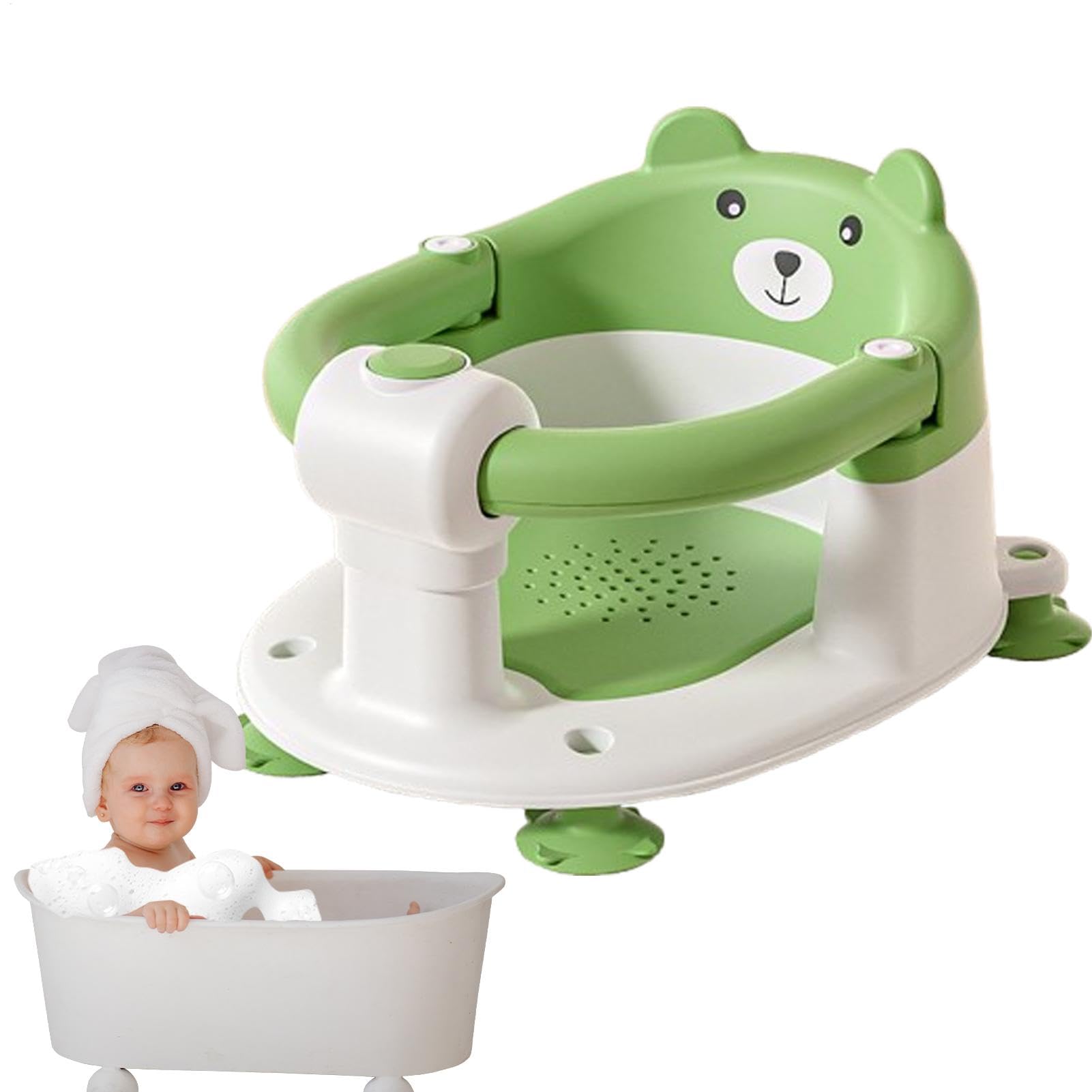 Seggiolino Da Bagno Per 6+ Seduta In Vasca, Sedile Da Bagno | Seduto Per Bambini e Bambine 6+ , Maschi e Femmine, , Seggiolino Bagnetto, Sedile Vasca, Bebè, Piccoli