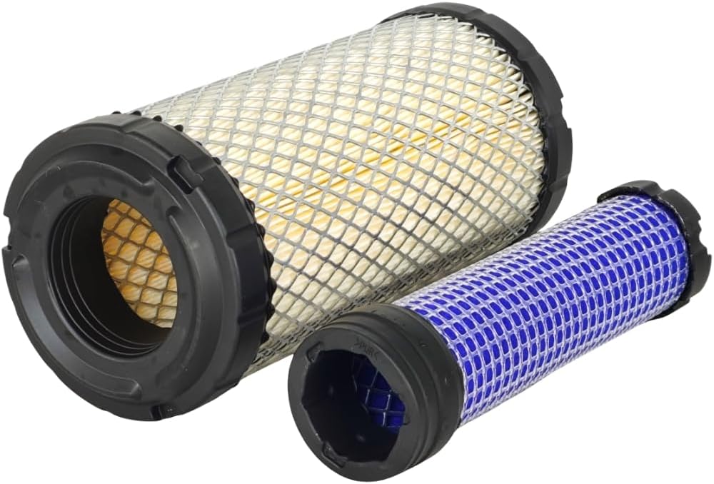 Filter Kit LVA21035 Compatible with John Deere 1023E 1026R Compact Utility Tractor 1023E SN -117913 1026R SN -202258 Oil Hydraulic Air Inline Fuel M113621 M806418 LVA16054 AM116304 MIU804763