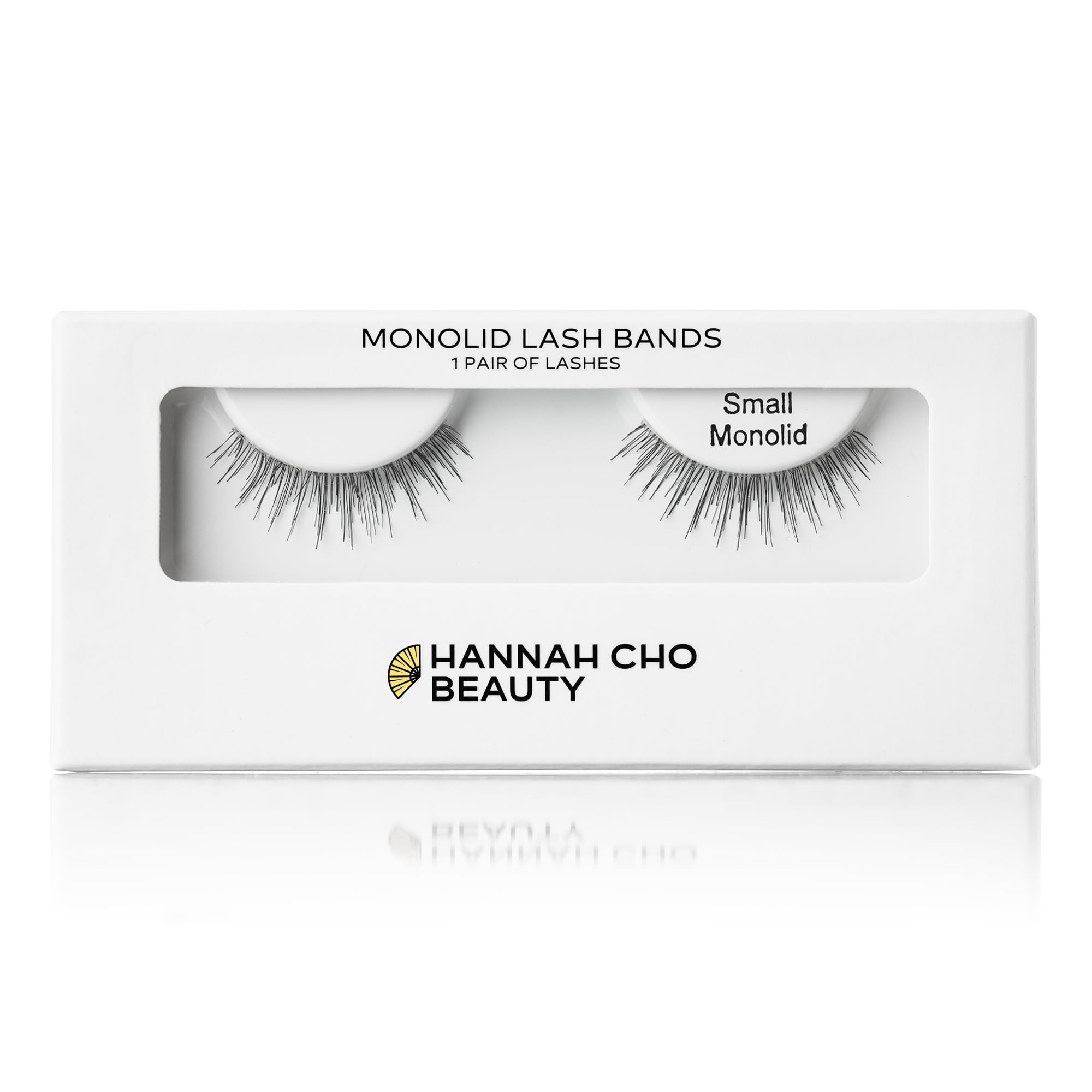 False Lashes for Monolids - Natural Eyelid Lifting Strip Eyelashes - Best Lashes for Asian Eyes - Small Style Light Volume - Hannah Cho Beauty