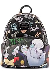 Wondapop Luxe - Disney Black Light Series Villains Maleficent Mini Backpack - Limited Edition