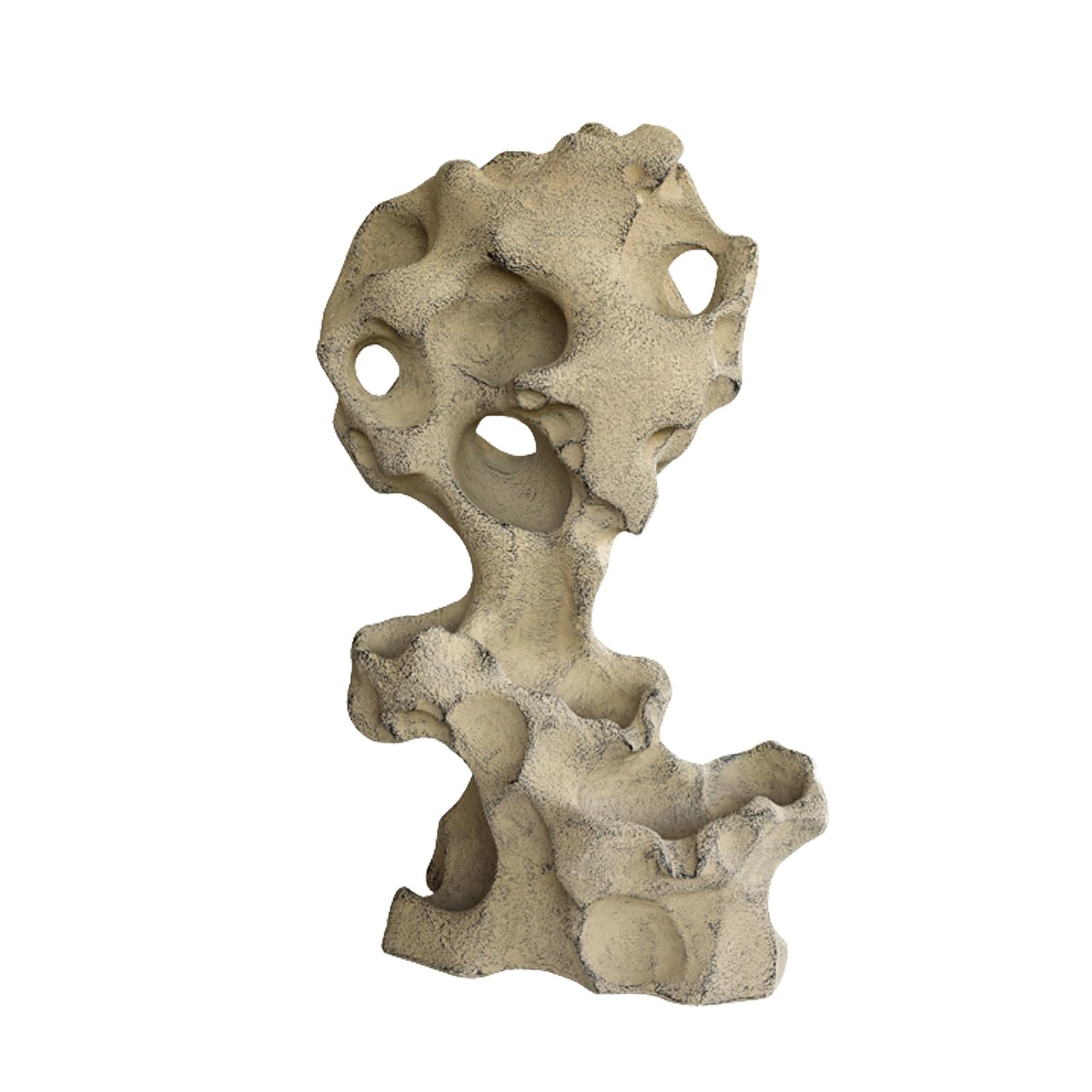 Roccia Artificiale, Rocce Decorative, Sassi da Giardino, Ecologiche, Inodore, Adatte per Cortili(Brass)