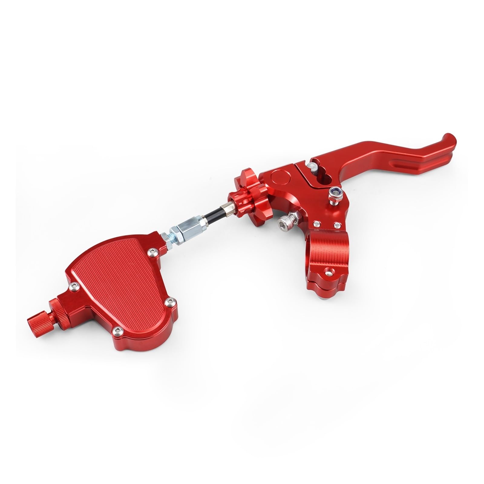 Ningruibhd Red2 Brake Levers Clutch Lever For Crf450r For Kawasaki For Suzuki Universal 22Mm Shorty Stunt Clutch Lever Easy Pull Cable System(Red2)