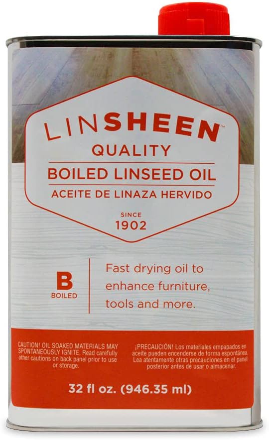 LinSheen Raw Linseed Oil Flaxseed Wood Treatment