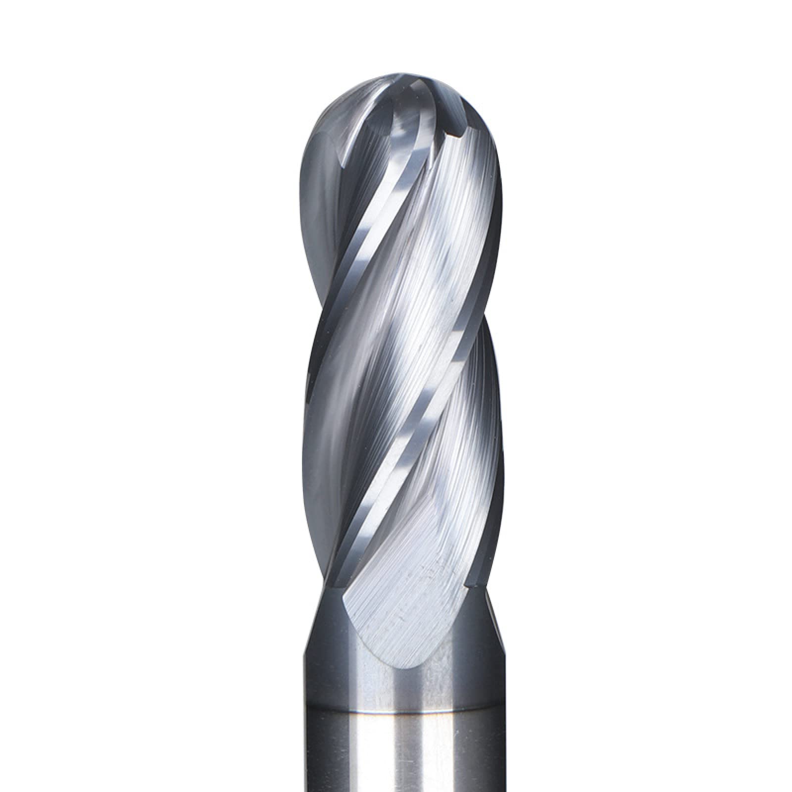 1 Pezzo Fresa A Sfera In Acciaio Al Tungsteno A 4 Lame Fresa Elicoidale Fresa In Metallo Duro Fresa CNC Fresa,R5*20*D10*75