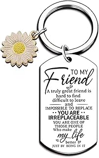 Best Friends, Friendship Gifts for Women Girls,True Friend Jewelry Gift, Birthday Christmas Valentine's Day Graduation Gifts for Best Friends Keyring,Soul Sister Gifts, Besties Gifts for Friends