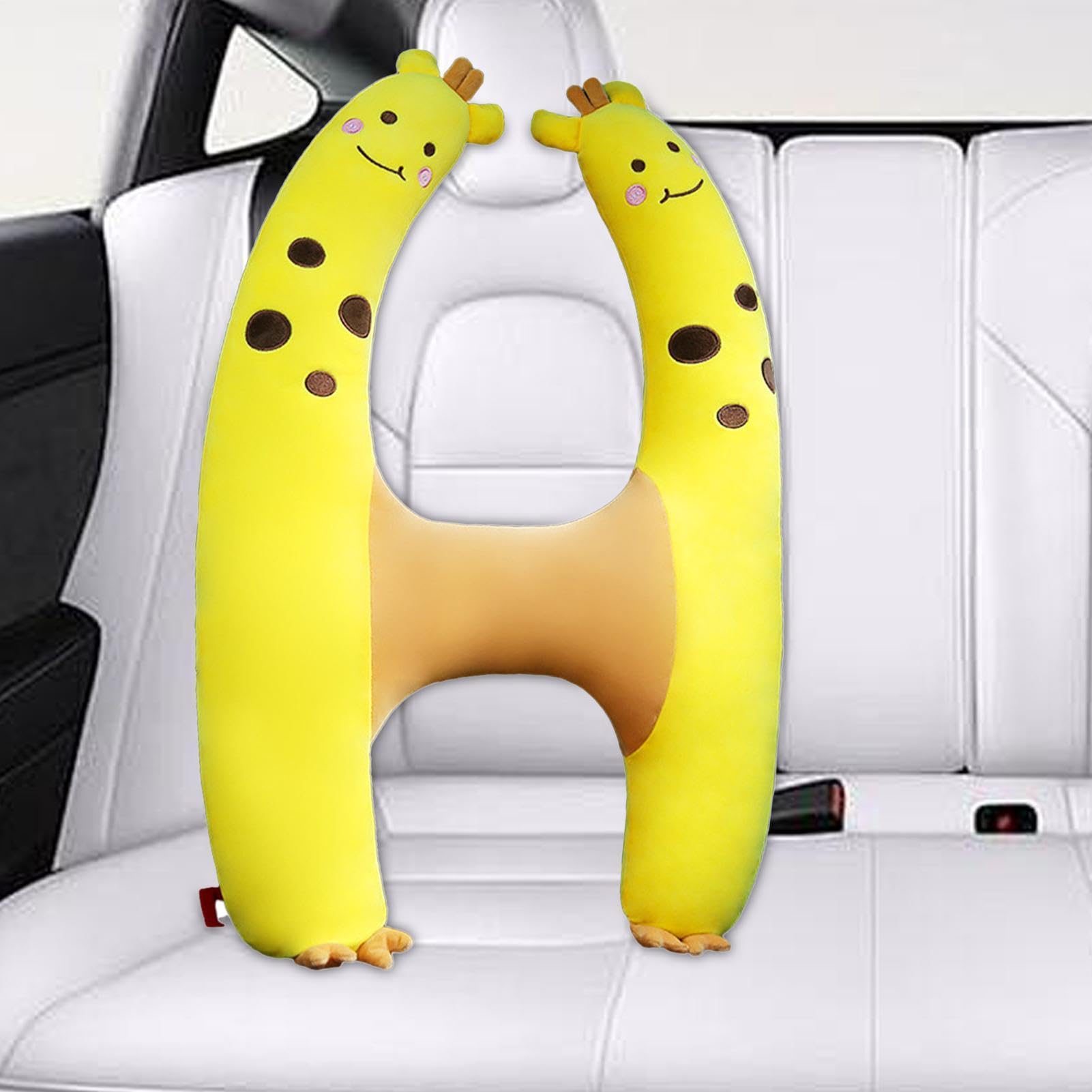 Coussins de cou Conception En Forme De H, Respirante, Douce Et Confortable | Support De Tête Et De Nuque Pour En Voiture Pour Assurer Le Confort Auto Des Lors Des Trajets