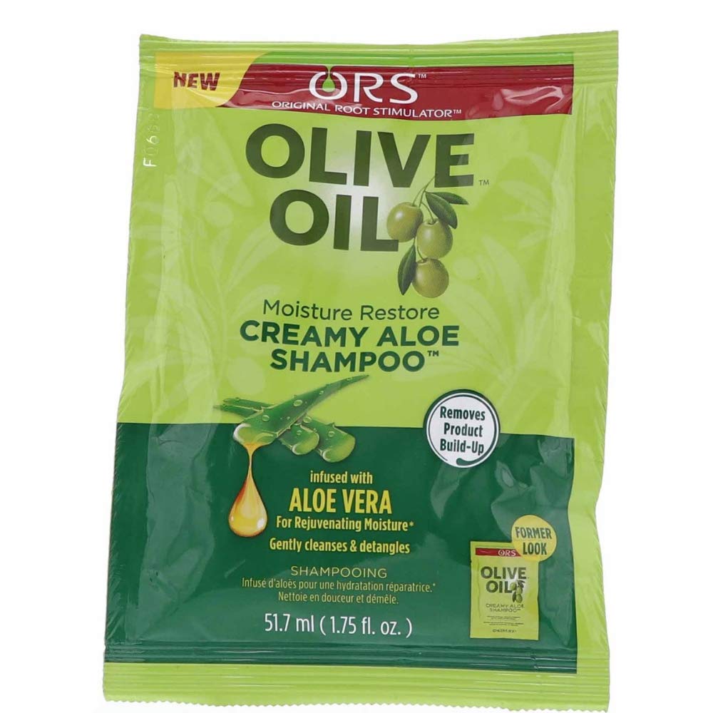 ORS Olive Oil Creamy Aloe Shampoo 1.75 oz (Pack of 5)