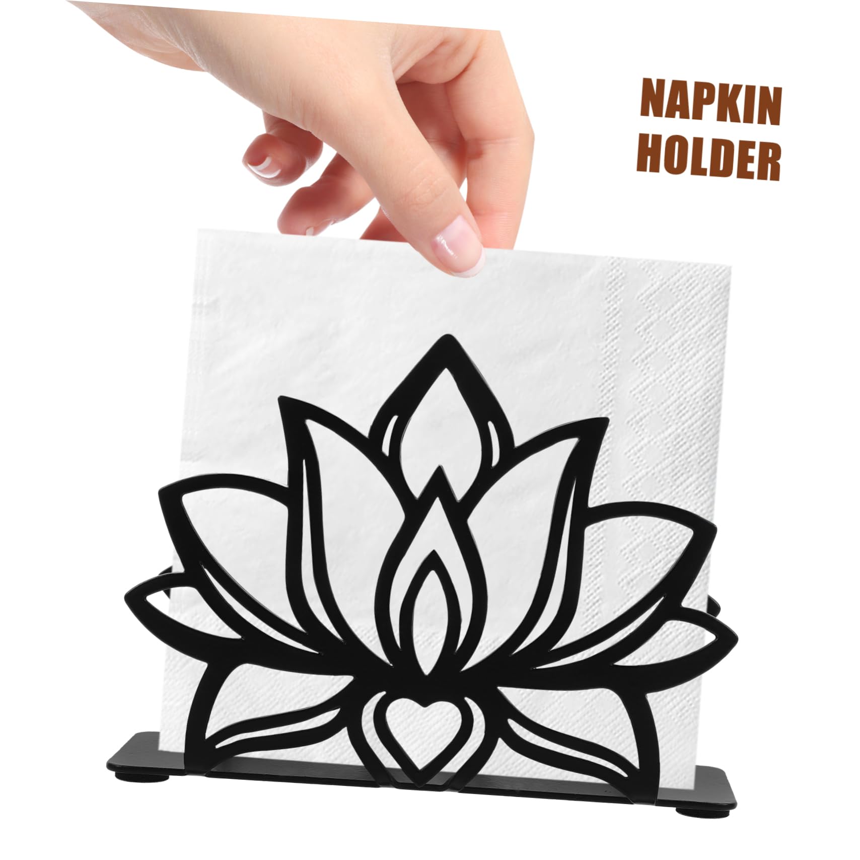 Cabilock Dispensador De Servilletas Resistente De 5 Piezas Soporte Independiente Para Servilletas De Mesa Para El Hogar Y El Restaurante.