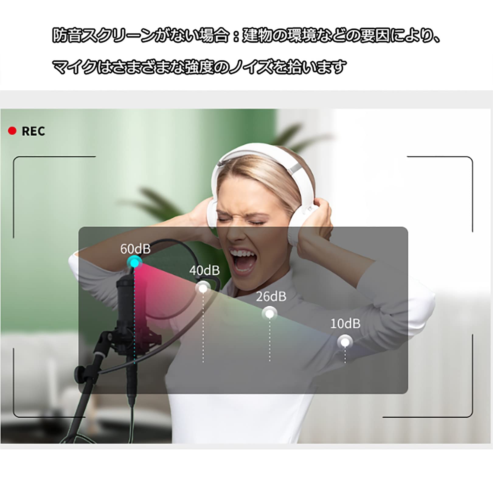 Amazon.co.jp: WXZX 簡易防音室 1人用、防音 卓上、卓上吸音ボックス