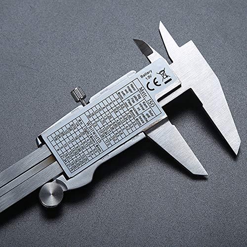 Paquímetro Eletrônico 0-150MM Vernier Digital de Alta Precisão com Display LCD Digital Régua de Medi