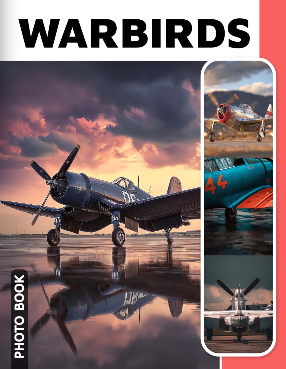 Warbirds Photo Book: Historic Aircraft Images Collection Showcasing Iconic War Planes And Military Aviation Legends In High Quality Photography For Aviation Enthusiasts