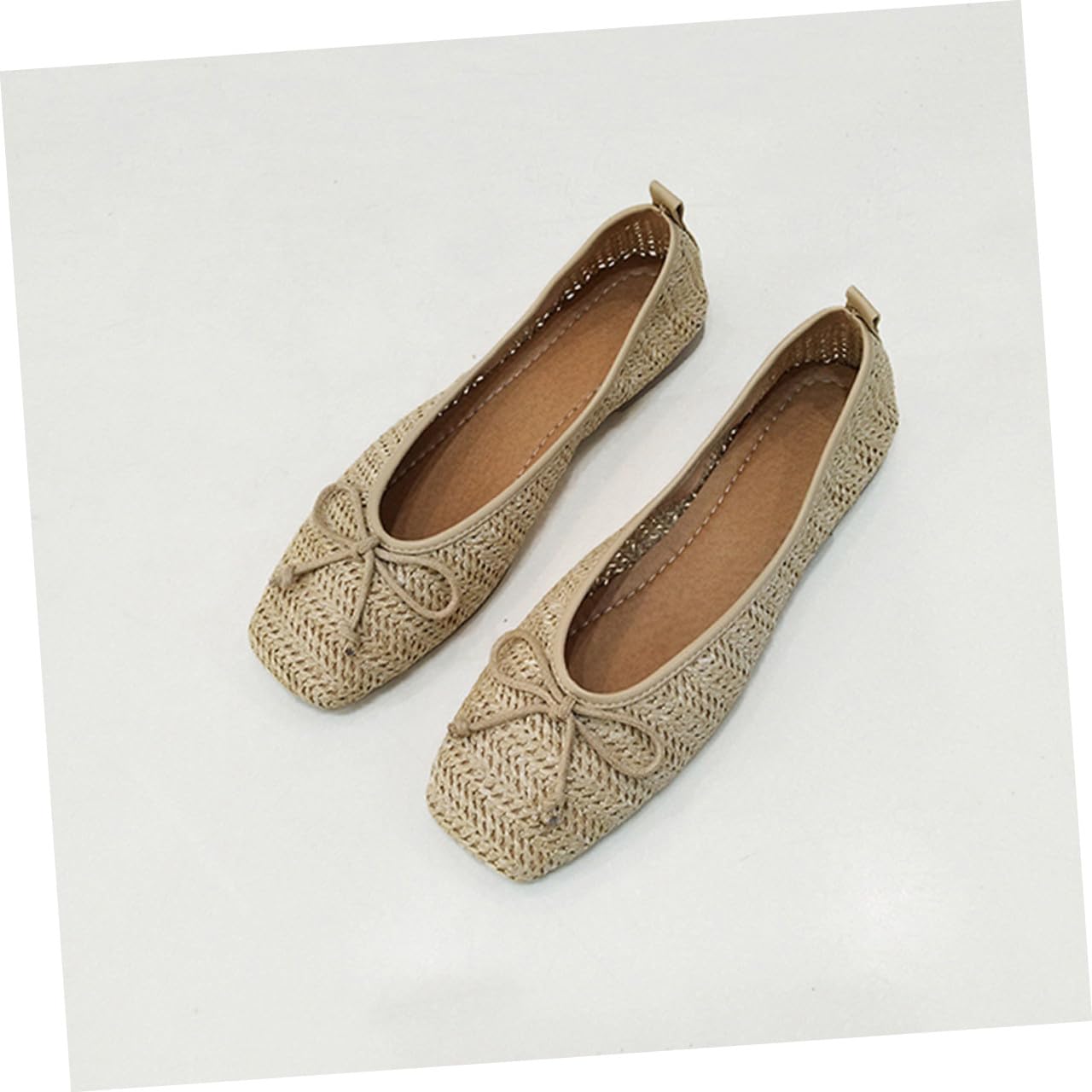 BESPORTBLE Scarpe Basse Donna Eleganti e Comode Design retrò, Sabot Estivi in PU e Gomma, Modelli Casual per Mamme e Nonne