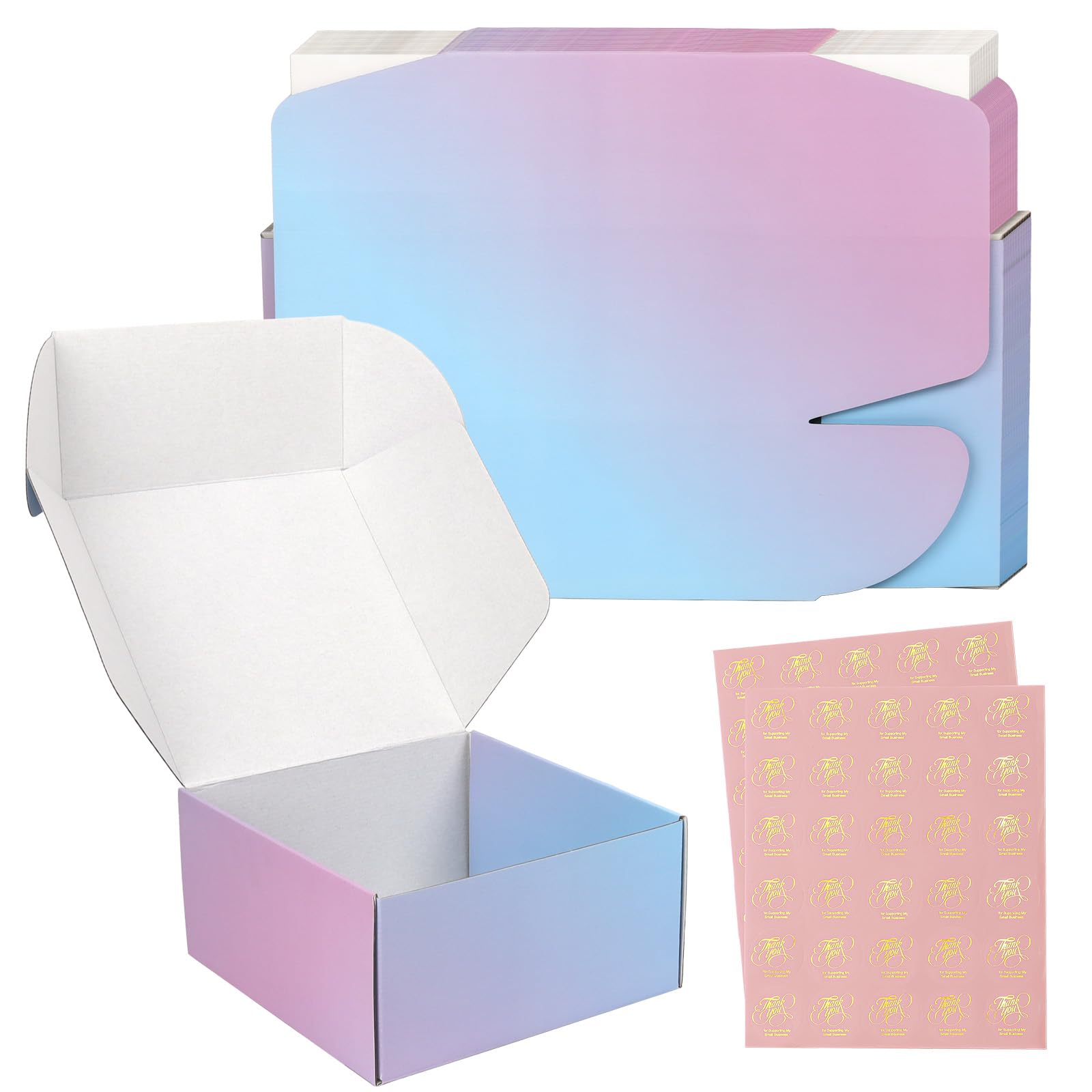 Cajas para envíos de 8x8x4 en pack de 30 unidades decorativas 1