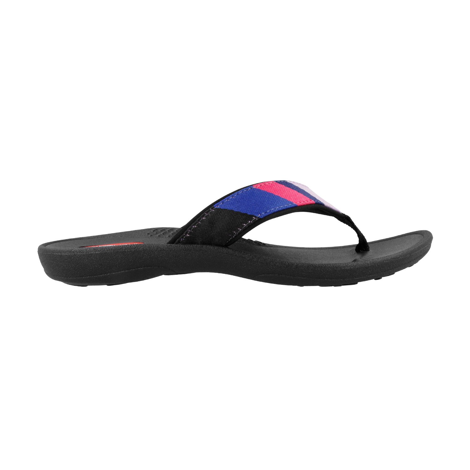 OKABASHI Indigo Womens Two-Piece Flip Flop Sandal, Summer Shoe