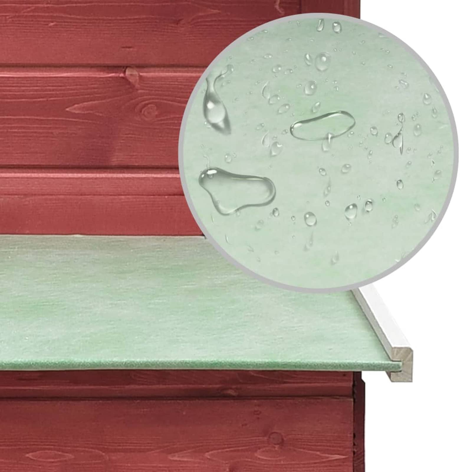 Pollaio Rosso 170x81x110 cm in Legno Massello di Pino e Abete,Pollai e Gabbie,Pollaio,Pollaio per Galline da Esterno
