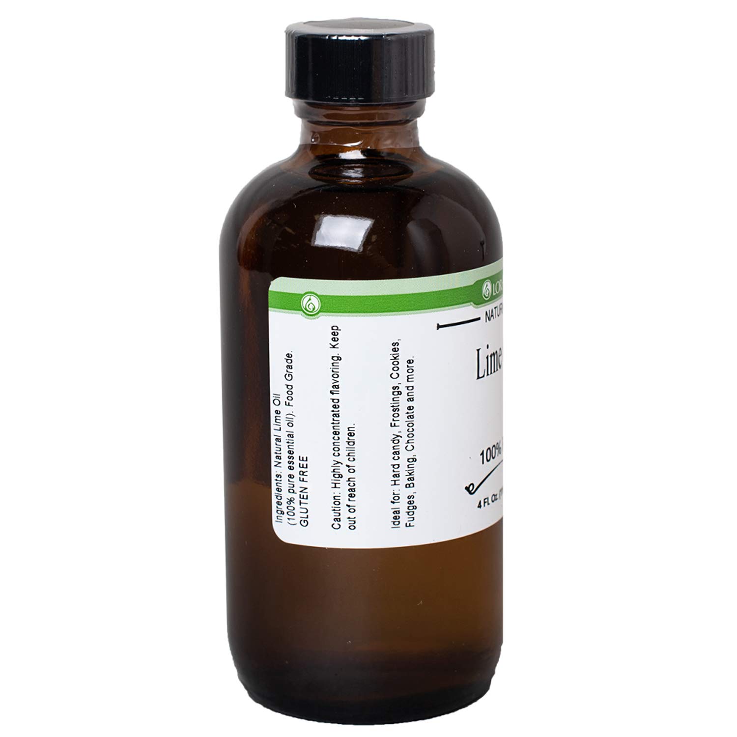 LorAnn Lime Oil SS, Natural, 4 ounce bottle