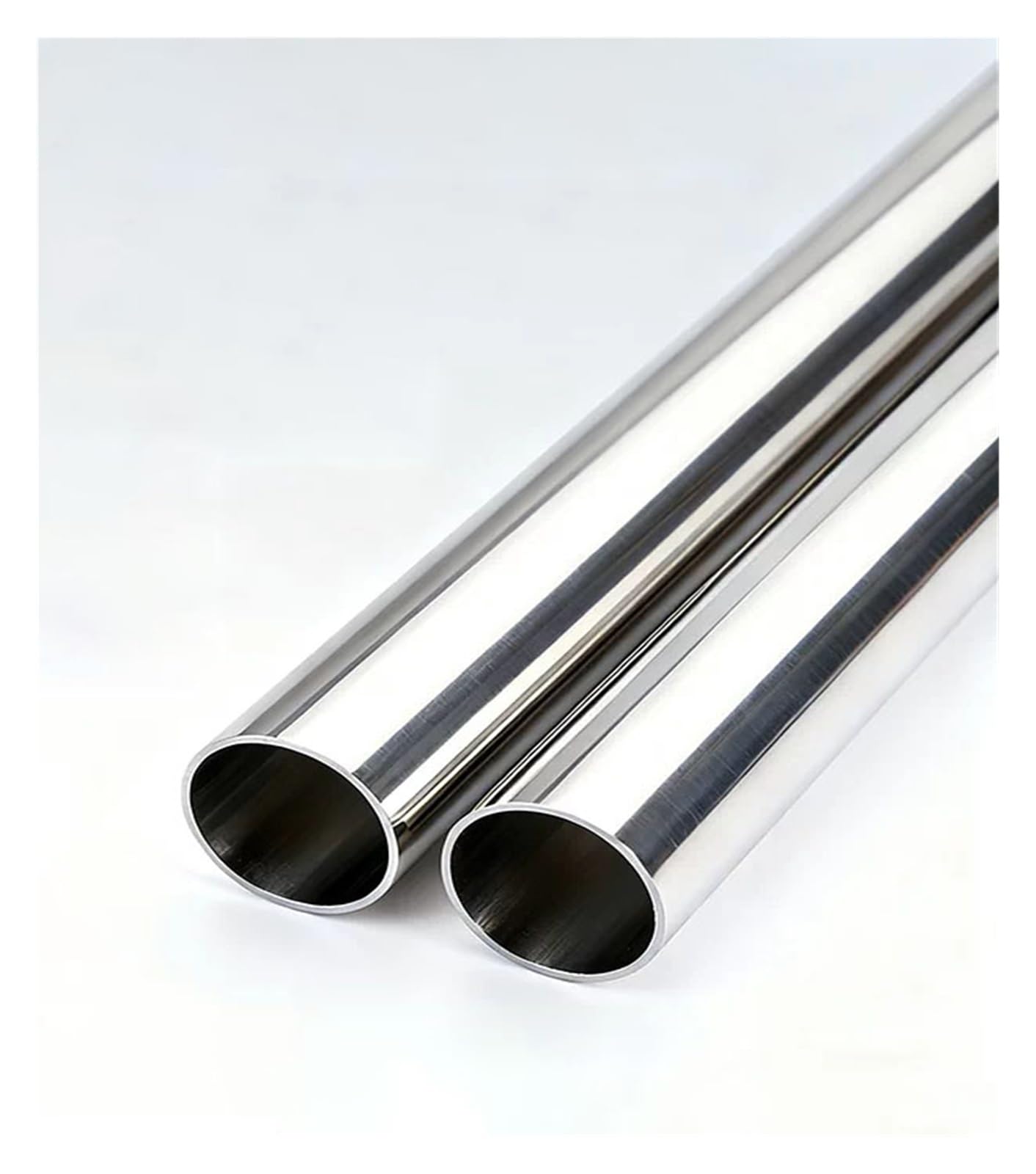 Tubo Redondo Acero Inox 304 50 cm, Tubo Hueco para Fabricación | Pulido interior y exterior, tubo hueco, cortable, varios tamaños(102x1x500mm)