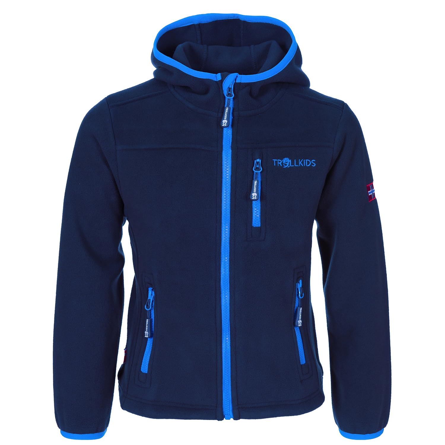 Trollkids Chaqueta de Polar para Niños Stavanger con Capucha
