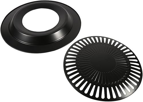 Miniatura 3 de BORDSTRACT Sartén para barbacoa, placa antiadherente para barbacoa de cocina, parrilla al aire libre, bandeja para asar herramientas para acampar y