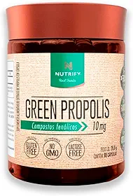 Green Própolis 60 Cápsulas Nutrify Própolis Verde Alta pureza