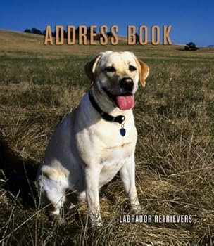 Hardcover Labrador Retrievers Address Book