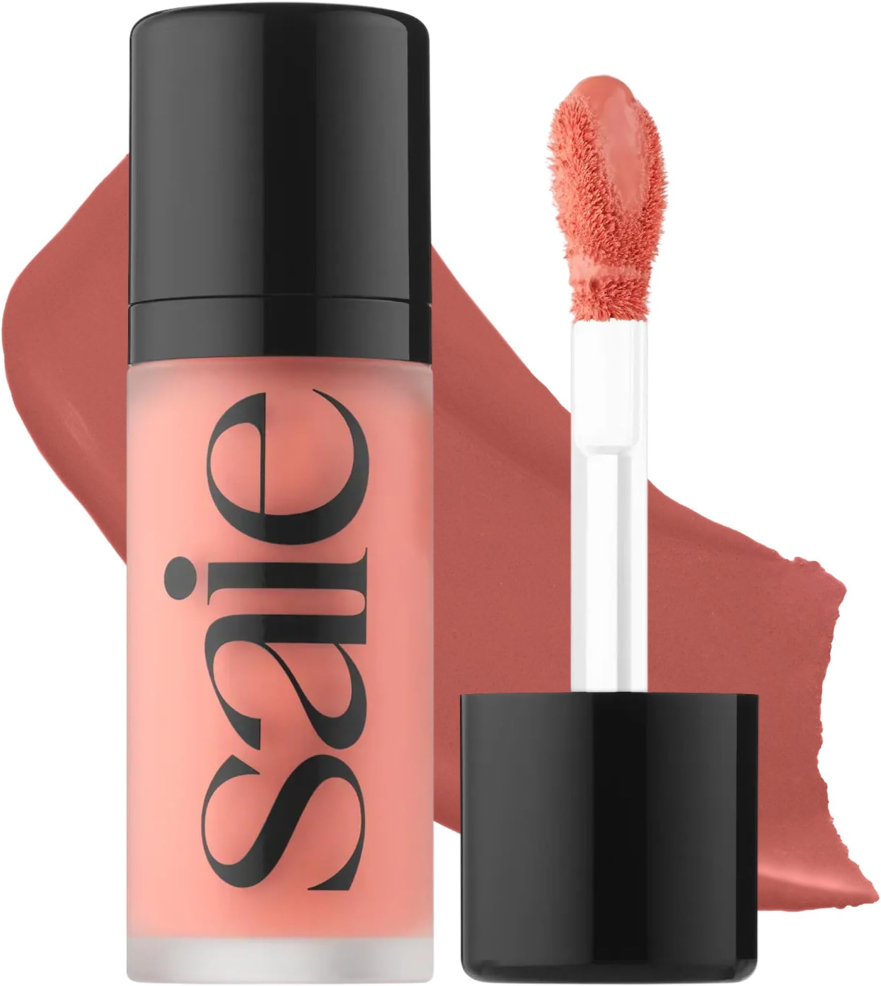 Dew Liquid Blush for Cheeks - Hydrating Cream Blush Stick with a Blendable + Buildable Formula - Skincare Infused Dewy Cheek Tint for a Natural Flush - Glowy Makeup Essential - Cutie (.40 oz)