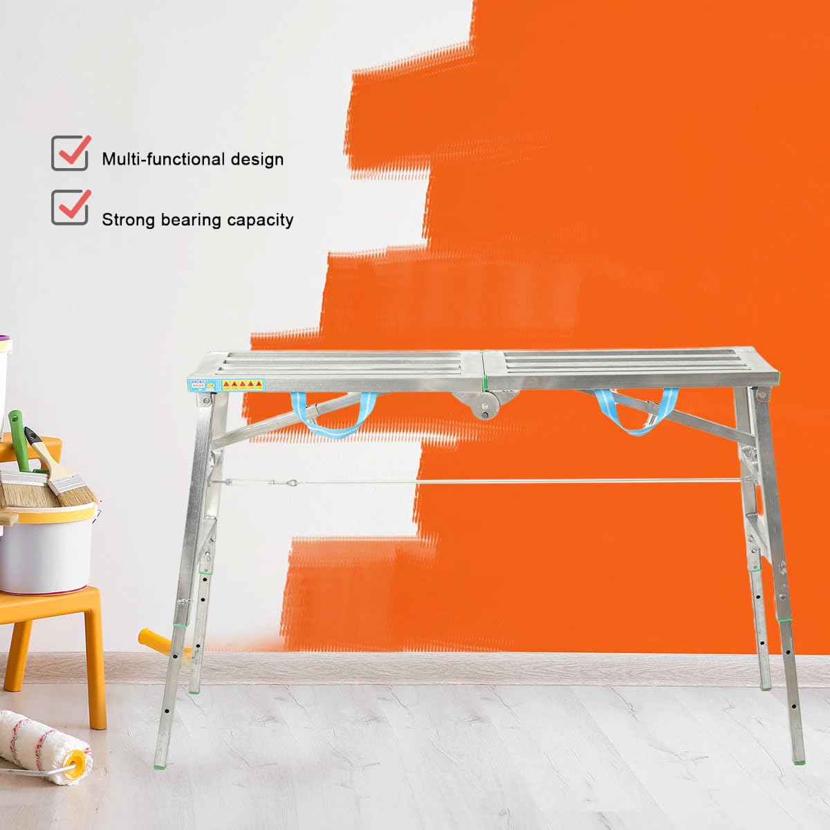 Plateforme de Travail en Aluminium Améliorée,Plate-Forme de Travail Pliable