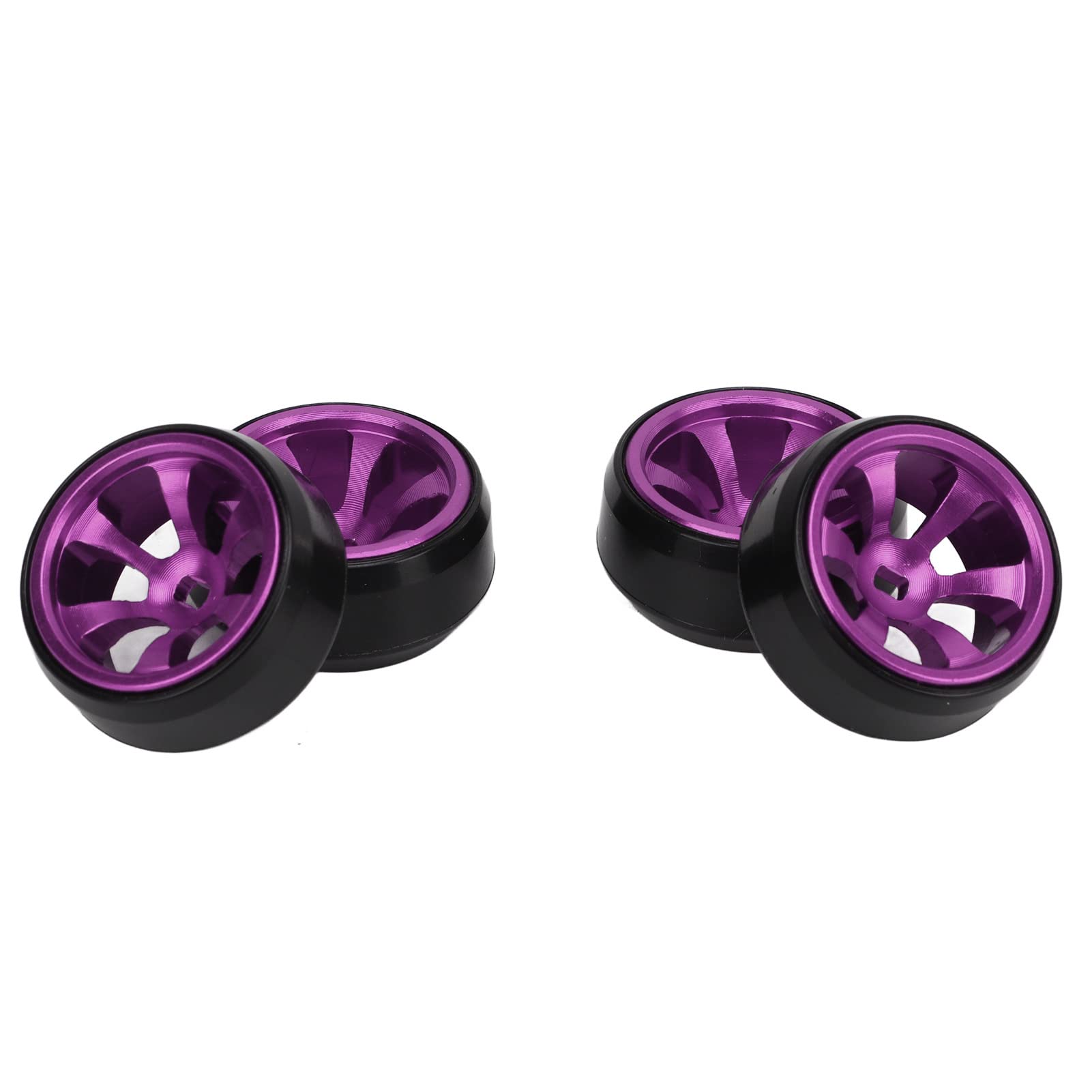 SIXRUN 4 PCS RC Drift Tire Neumáticos de Aleación de Aluminio Piezas de Repuesto para WLtoys K989 1/28 RC Car 44954 RC Car Drift Tire (Purple SIXRUN 4 PCS RC Drift Tire Neumáticos de Aleación de Aluminio Piezas de Repuesto para WLtoys K989 1/28 RC Car 44954 RC Car Drift Tire (Purple