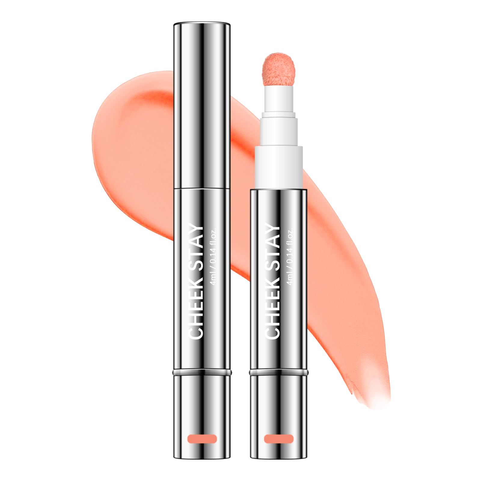 Freeorr Liquid Blush for Cheeks, Lightweight Weightless, Waterproof Long-lasting, High Pigment Color Blendable Buildable Cream Blush Wand Cheek Stain