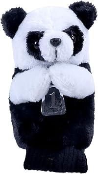 Fun Cartoon Panda Cover, for Golf 1# Wood Driver Head