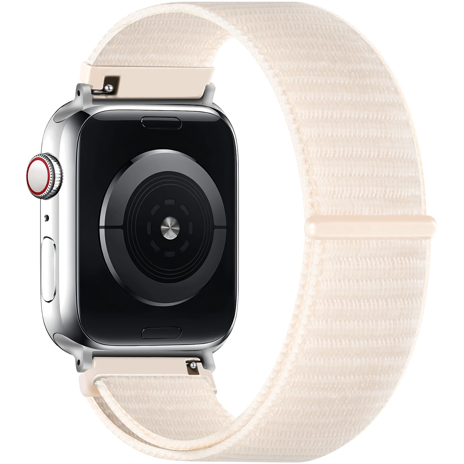 Nylon Sport Loop Bands Compatible with Apple Watch Bands 38mm 40mm 41mm 42mm 44mm 45mm 46mm 49mm, Adjustable Breathable Stretchy Straps for iWatch