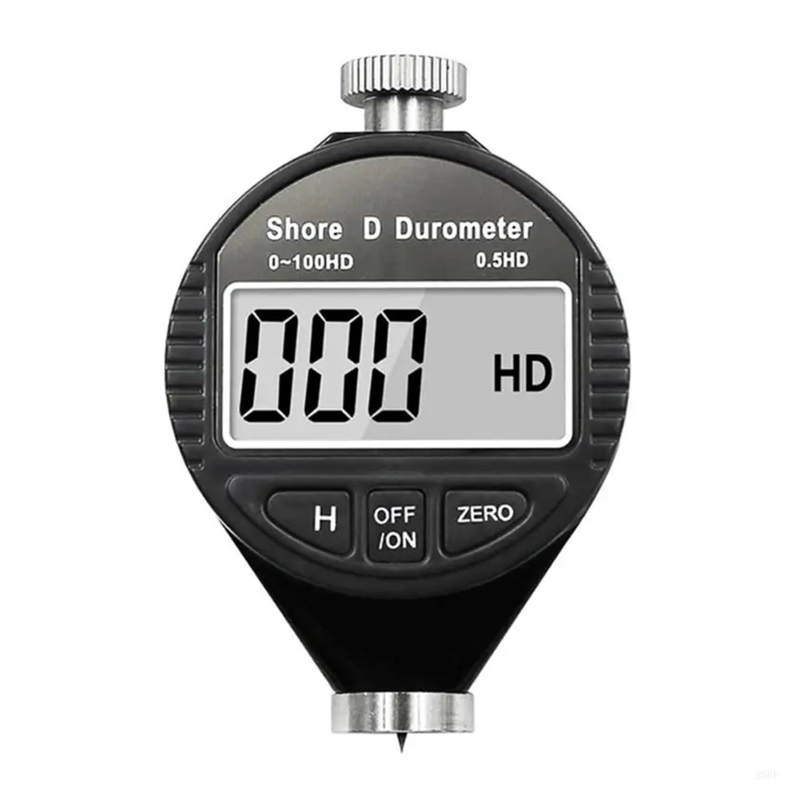 Durómetro Digital Portátil con Pantalla LCD, Esclerómetro, Durómetro For Neumáticos De Caucho Y Metal.
