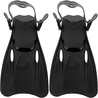 BESPORTBLE Swimming Shoes 1 Pair Swim Fins Diving Fins Snorkeling Flipper Swim Diving Flipper Swimming Fins for Girls Swimming Floating Fins Swimming Fins for Swimming Men Kids Lightweight Plastic