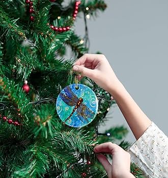 Dragonfly christmas ornaments Clearance