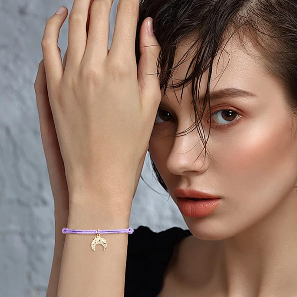 DICOSMETIC Woven Wrap Friendship Bracelet Handmade Braid String Bracelet Adjustable Thread Bracelets Set for Party Birthday Graduation - Image 7