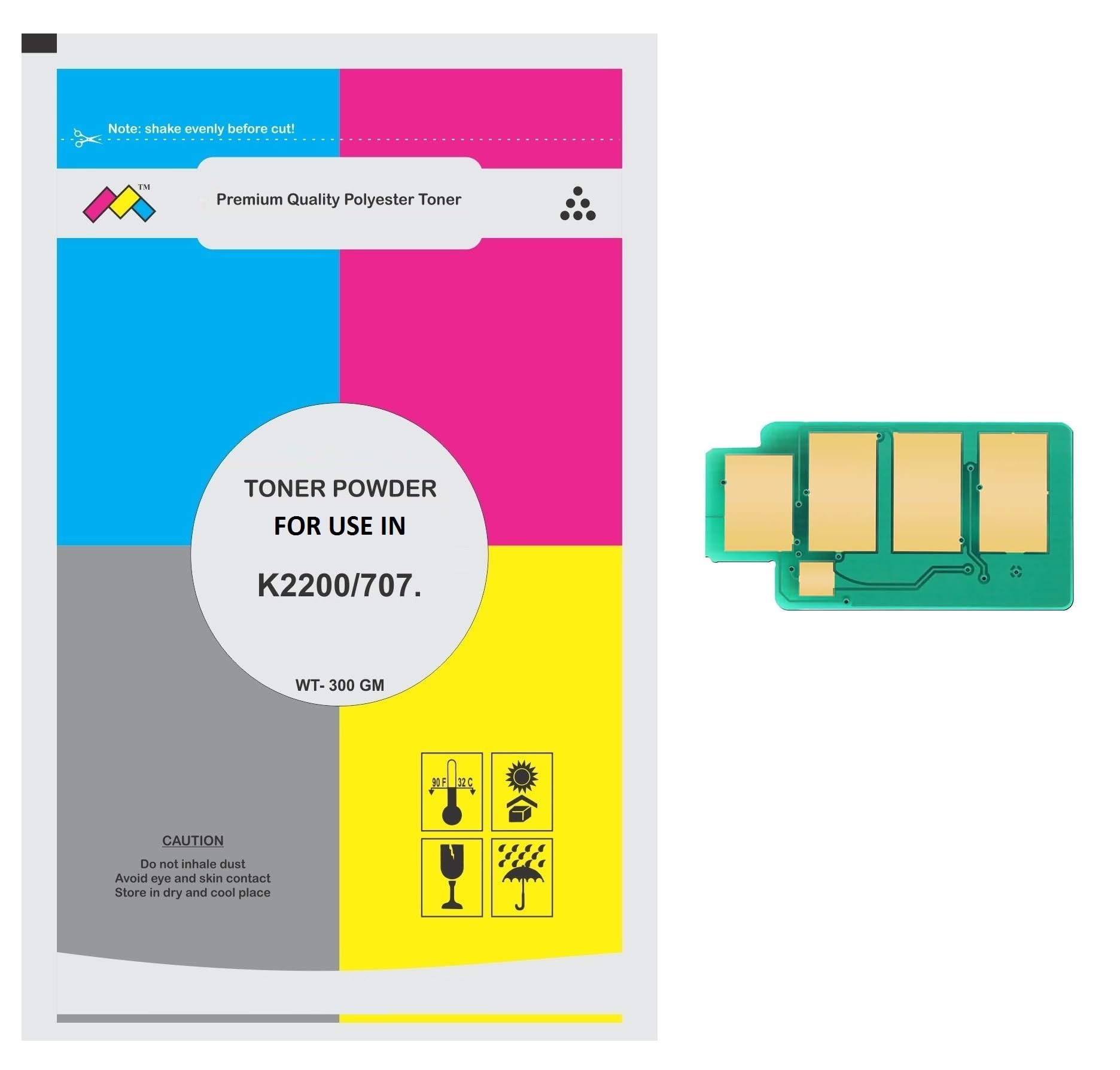 Morel 2200 Toner Powder and Toner Chip Compatible for Samsung k2200 / 707 Printer an Copier (B07DGVJ658) Amazon Price History, Amazon Price Tracker