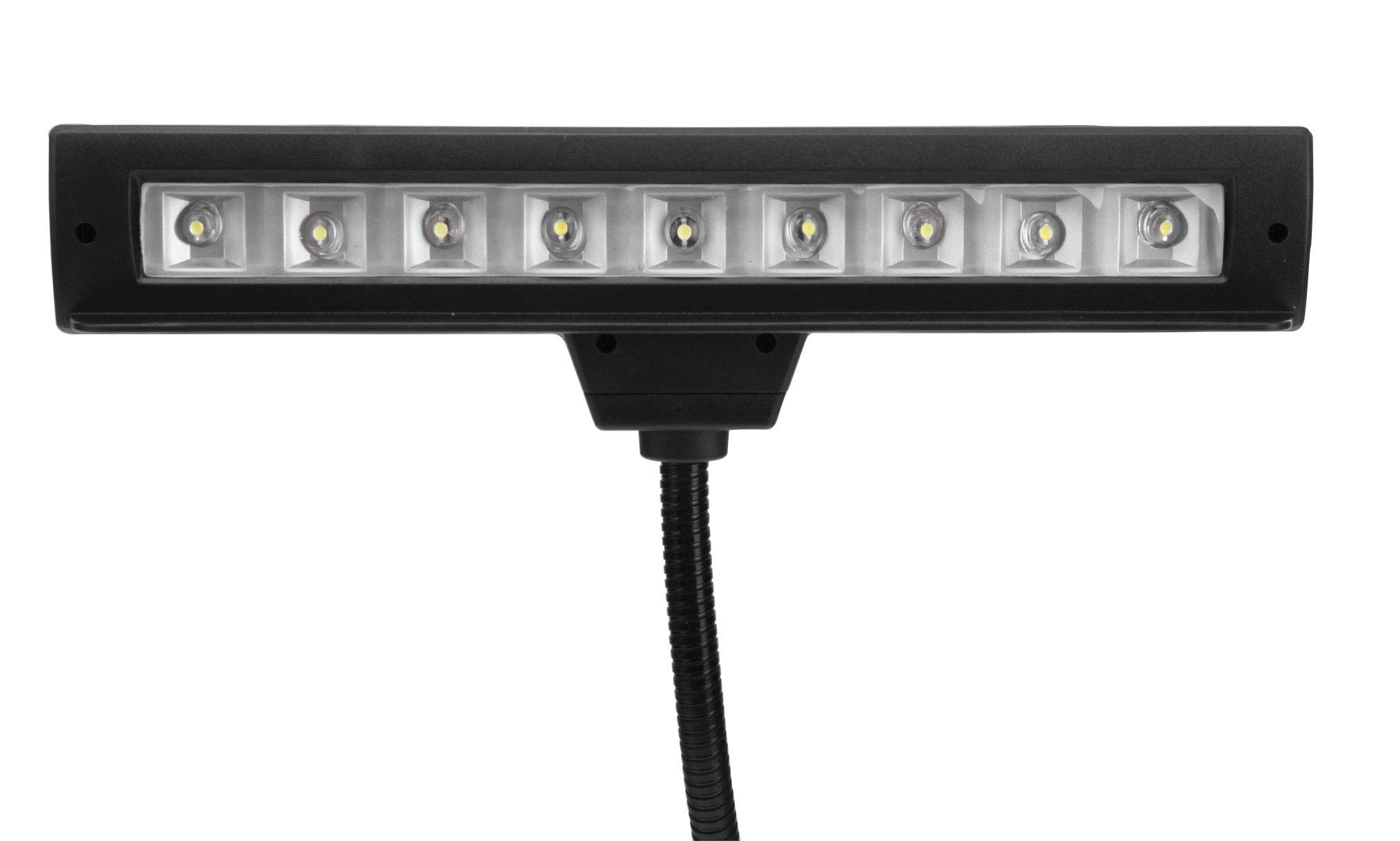 Showlite MSL-20A Lampe de Pupitre LED Rechargeable Noire Lot de 5
