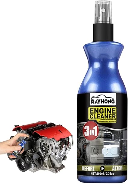 Amazon Co Jp 100mlエンジンクリーナー脱脂剤 エンジン チェーン ギア用の速効性脱脂剤 は頑固なオイル グリースと汚れを取り除き オイルグリースリムーバー 脱脂剤クリーナースプレー 車 バイク